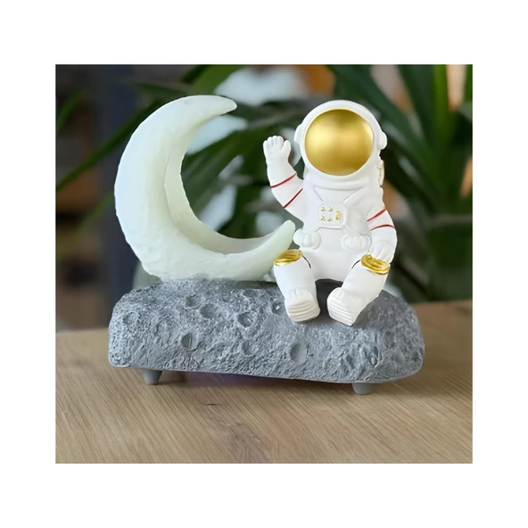 Nettech Y-589 Astronot Speaker Kablosuz Hoparlör - Speaker NT-108814 - Resim 3