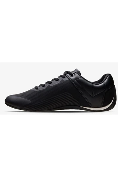 Siyah Chrome Sneaker Erkek Spor Ayakkabı - Resim 2