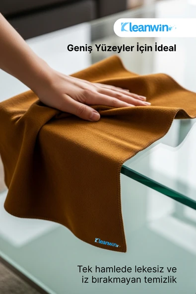 Kleanwin Luxury Shammy 2’li Set | 50x70 cm | 300 GSM | Emici Araç Kurulama ve Yeni Nesil Temizlik Bezi - Resim 6