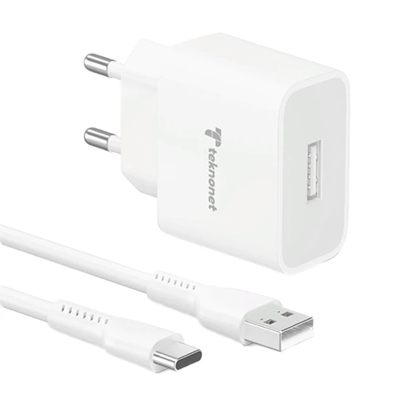 Teknonet TN-HCH07 18W 3000 mAh Type-C Kablo + Şarj Aleti NT-92563 ürün görseli 1
