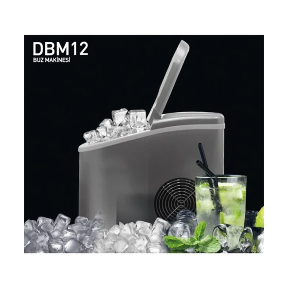 Dijitsu 12KG Dbm 12 Buz Makinesi - Resim 2