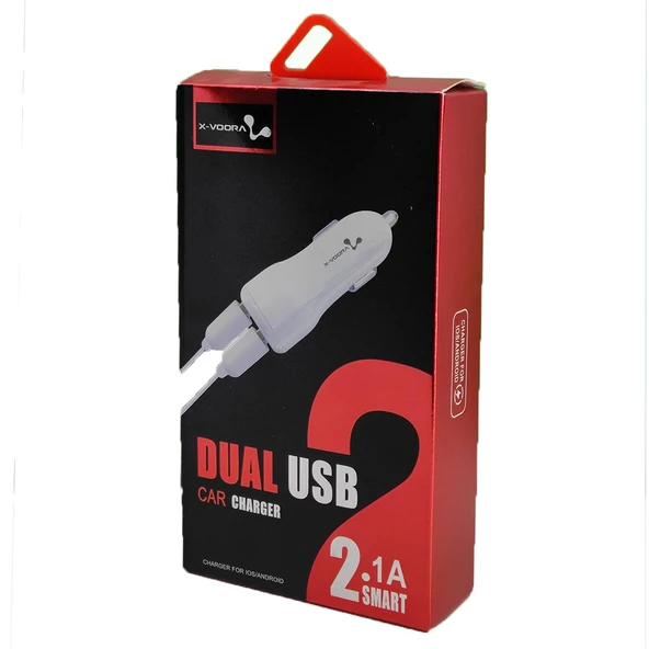 X-Voora XW-026 2 Çıkışlı Micro Kablo + Araç Şarj Aleti VR-19724 - Resim 4