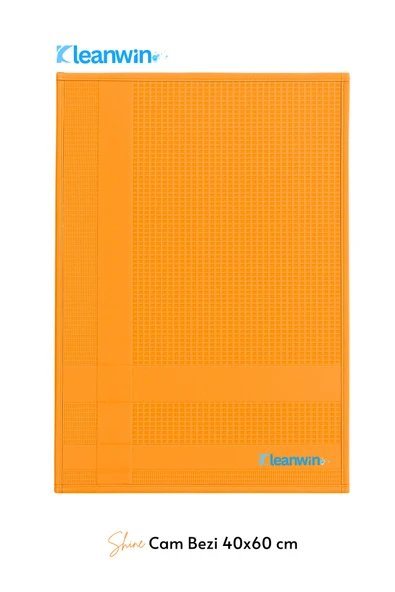 Kleanwin Shine 3’lü Mikrofiber Cam Bezi Seti – Ev ve Araç Cam Temizlik Bezi, İz Bırakmayan Mikrofiber Bez - Resim 6