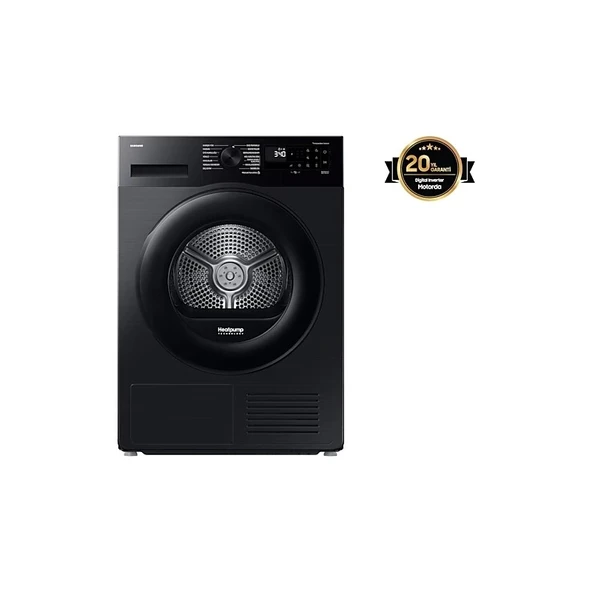 Samsung DV10DG54A0ABAH 10 kg Çamaşır Kurutma Makinesi Siyah ürün görseli