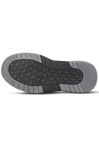 Mp 242-2083, Siyah Unisex Cırtlı Spor Ayakkabı - Resim 4