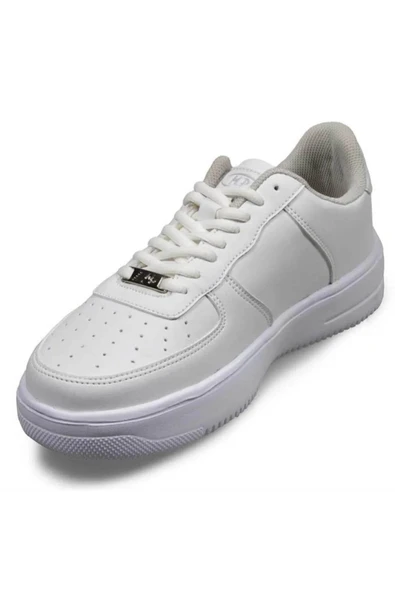 Mp 242-1082 Beyaz Erkek Bağcıklı Spor Ayakkabı - Resim 2