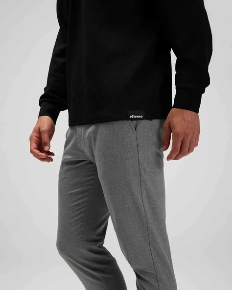 Ellesse Erkek Polo Sweatshirt EM601-BK - Resim 3