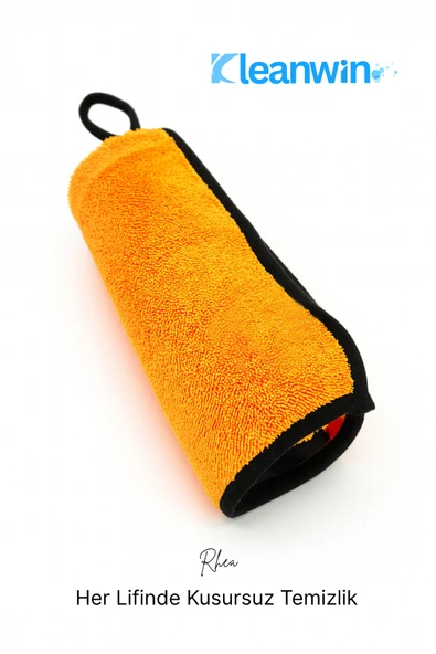 Kleanwin Rhea 50x70Cm 600 GSM Mikrofiber Oto Kurulama Bezi – Ev ve Araç İçin Profesyonel Temizlik Bezi - Resim 3