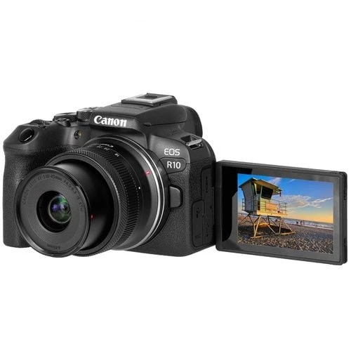 Canon EOS R10 18-45mm IS STM Lensli Kit - Resim 7