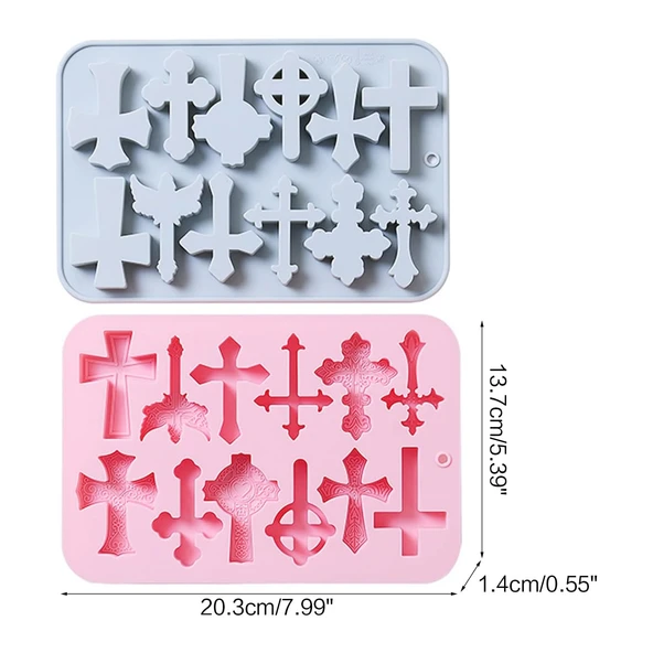 Silikon Hac Şekilleri Çikolata Ve Jelibon Kalıbı 12 Li - Resim 2