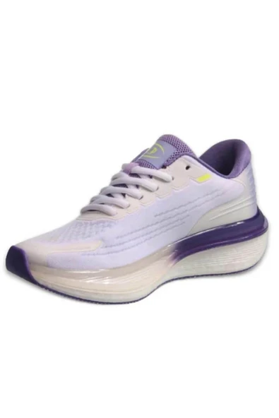 Mp 241-1674 Beyaz Kadın Bağcıklı Yürüyüş Ayakkabısı - Resim 3