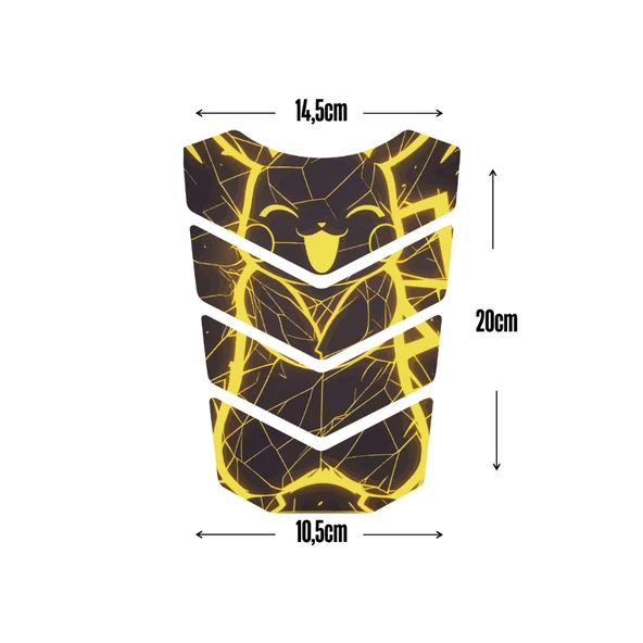 Universal Renkli Tank Pad (R-U-5) - Resim 2