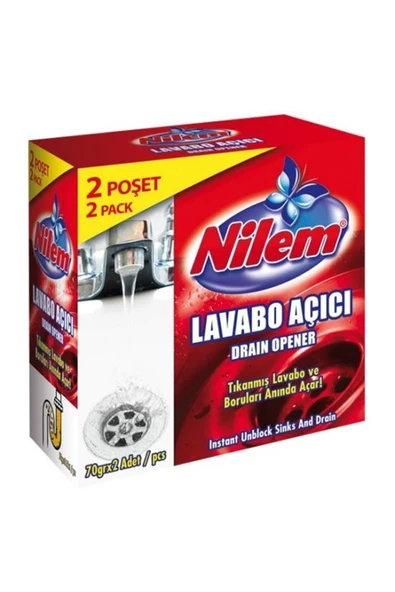Nilem Lavabo Açıcı 70 Gr * 2 ürün görseli