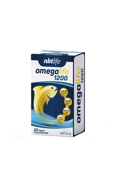 Omegalife 1200 Mg 30 Kapsül
