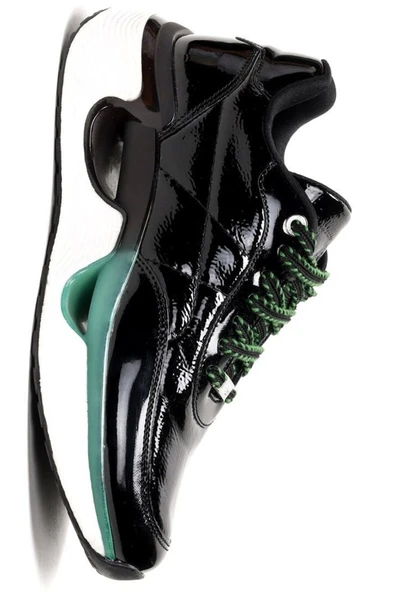 Z11003 Siyah Rugan Fashıon Kadın Spor Ayakkabı - Resim 3