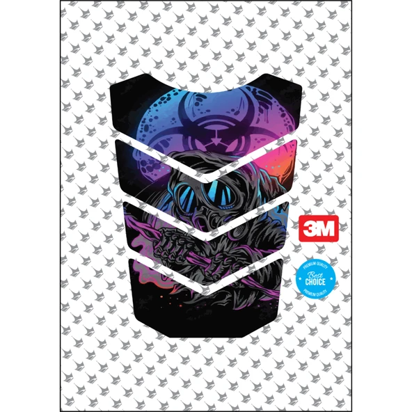 Universal Renkli Tank Pad  (R-U-7) - Resim 4