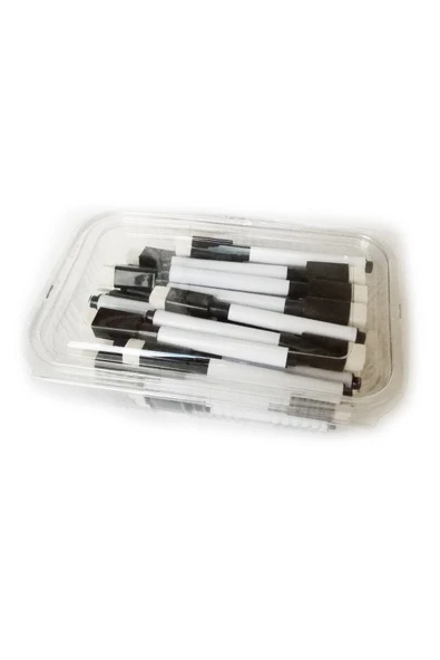 quilling Mıknatıslı Silgili Siyah Kalem 10 Adet - 2