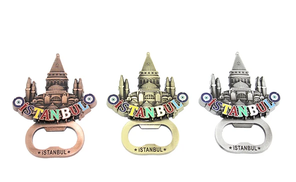 İstanbul Temalı Metal Magnet Ve Açacak ürün görseli