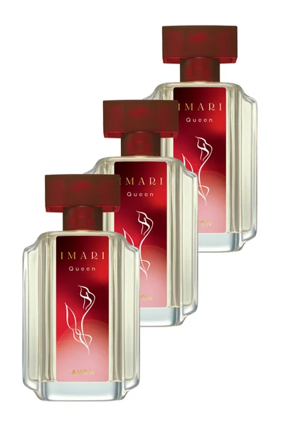 Imari Queen Kadın Parfüm Edt 50 Ml. Üçlü Set ürün görseli 1