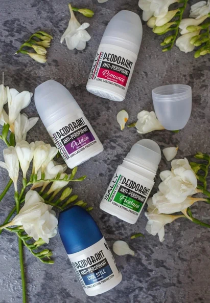 Antiperspirant VEGAN  ter önleyici roll-on ROMANCE - Resim 3