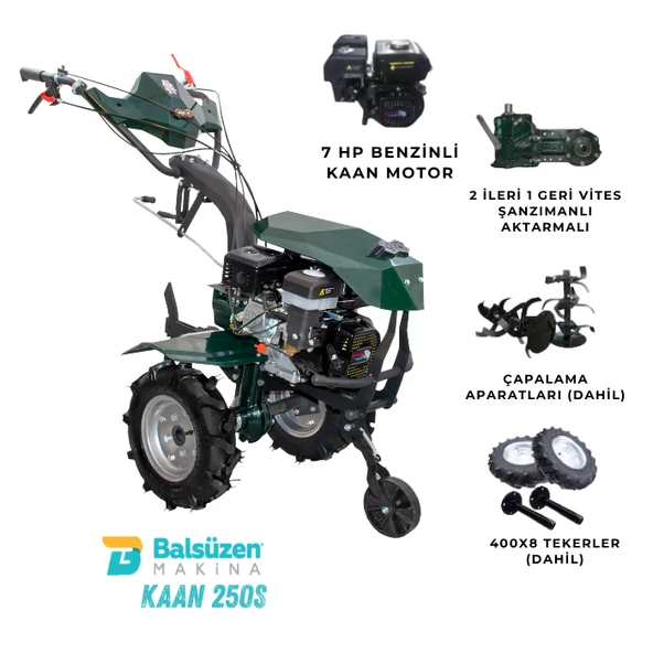 Kaan Cp 250-s Benzinli Çapa Makinesi 7 Hp