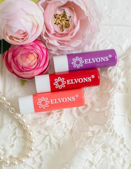 ELVONS LİP BALM- DUDAK BAKIM KREMİ VE NEMLENDİRİCİ- VEGAN- 5,5 ML - Resim 2