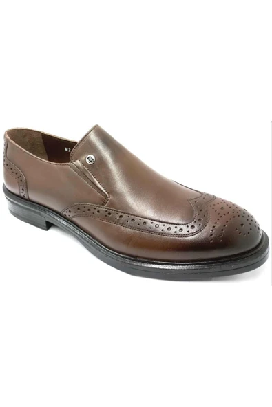 120723 Kahvereği Kışlık Kauçuk Taban Erkek Ayakkabı - Resim 3