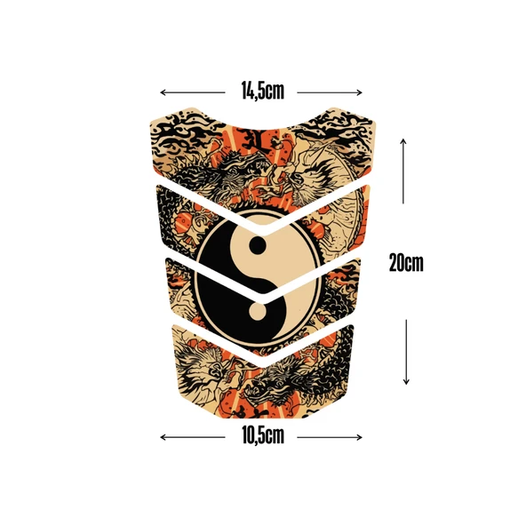 Universal Renkli Tank Pad (R-U-6) - Resim 2