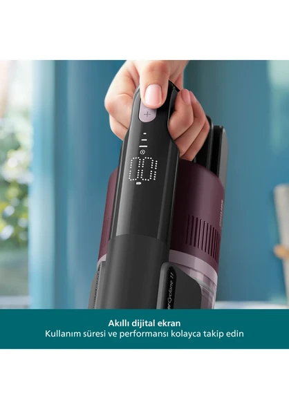 Philips 6000 Serisi XC6453/00 Şarjlı Dikey Süpürge - Resim 3