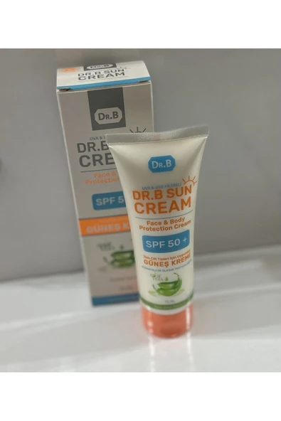 Dr.b Sun Cream Tüm Cilt Tipleri Için Özel Aloe Vera Özlü Güneş Kremi 75 ml - 3