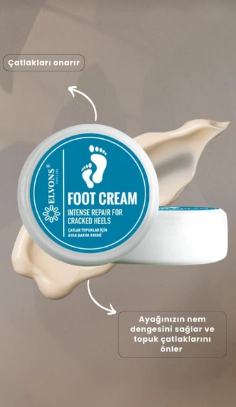 ÇATLAK TOPUKLAR İÇİN AYAK BAKIM KREMİ 125 ML - Resim 4