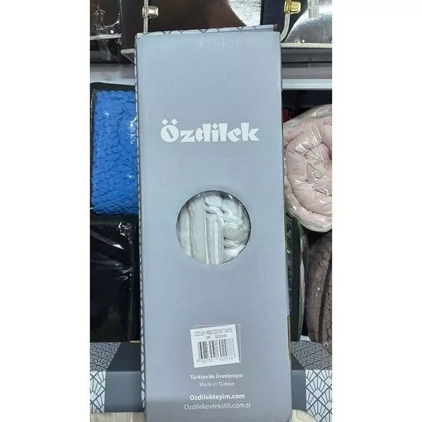 Özdilek Prestige Kalın Embos Çift Kişilik Battaniye (220x240)-Gri Yeni - Resim 3