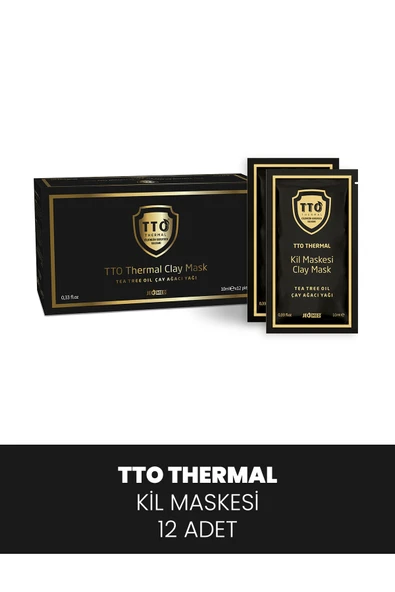 Tto Kil Maskesi 12’li ( Çay Ağacı Yağ Tea Tree Oil )
