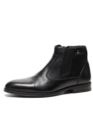 11925251 Siyah Kışlık Fermuarlı Erkek Bot - Resim 2