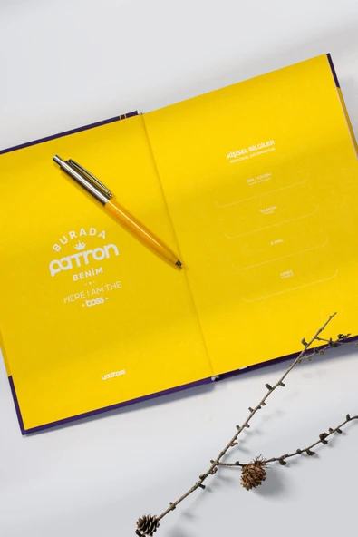 Yazboss Günlük Kullanıma Uygun Çok Amaçlı Ajanda - 4