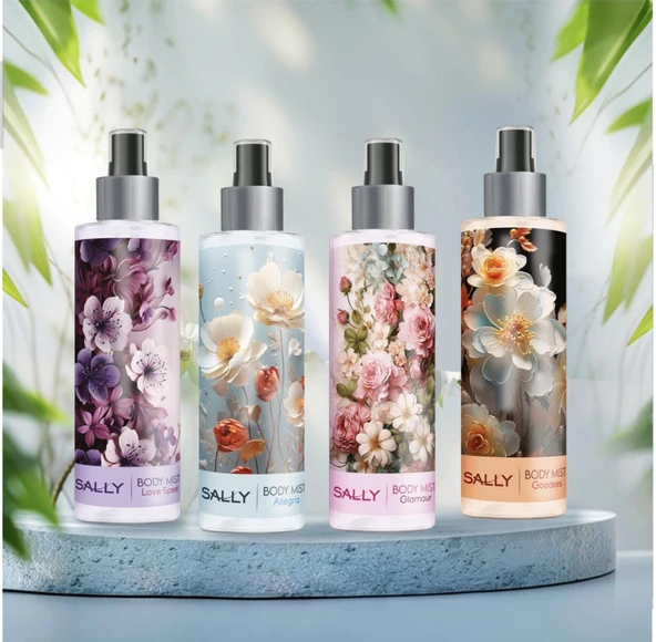 SALLY VÜCUT PARFÜM SPREYİ KADINLAR İÇİN- GLAMOUR-200 ML ürün görseli 1