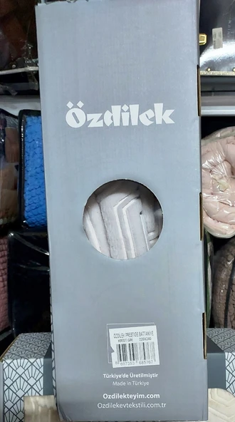 Özdilek Prestige Kalın Embos Çift Kişilik Battaniye (220x240)-Kristal Gri Yeni - Resim 3