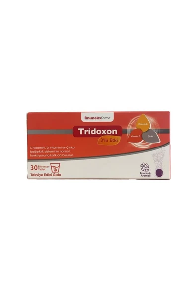 İmuneks Tridoxon 30 Efervesan Tablet