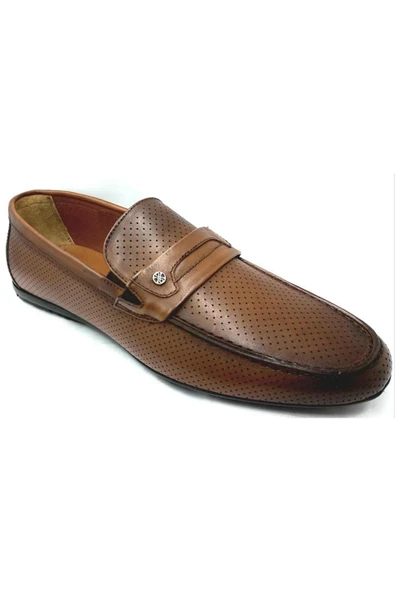 152-17028 Kahverengi Erkek Günlük Loafer Ayakkabı - Resim 3
