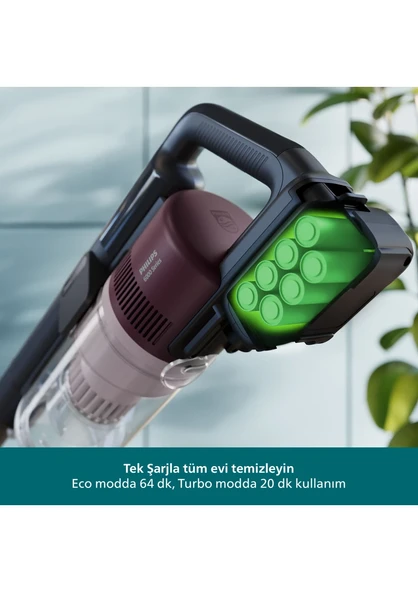 Philips 6000 Serisi XC6453/00 Şarjlı Dikey Süpürge - Resim 2