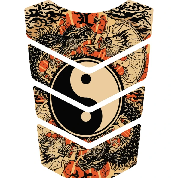 Universal Renkli Tank Pad (R-U-6) - Resim 3