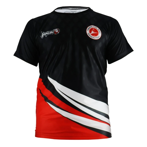 DragonDo TX8596 Kick Boks Tişört Dijital Baskılı Kick Boxing Tshirt ürün görseli