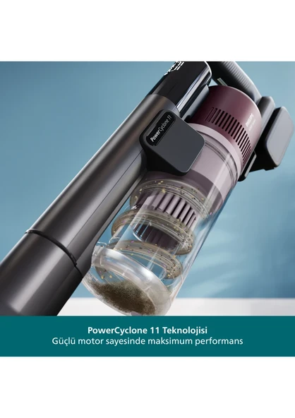 Philips 6000 Serisi XC6453/00 Şarjlı Dikey Süpürge - Resim 5