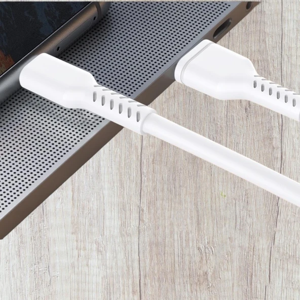 Nettech NT-DC06 Plastik 100 Cm Micro Şarj ve Data Kablosu NT-DC06 - Resim 4