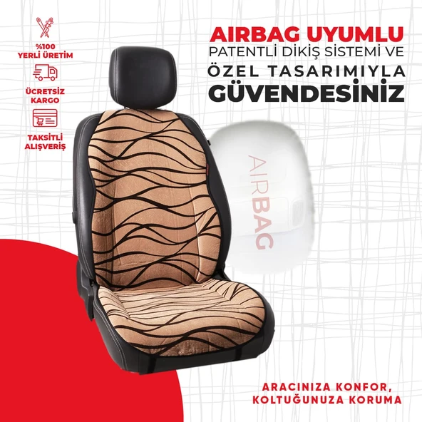 Krem Tay Tüyü Minder - Resim 2