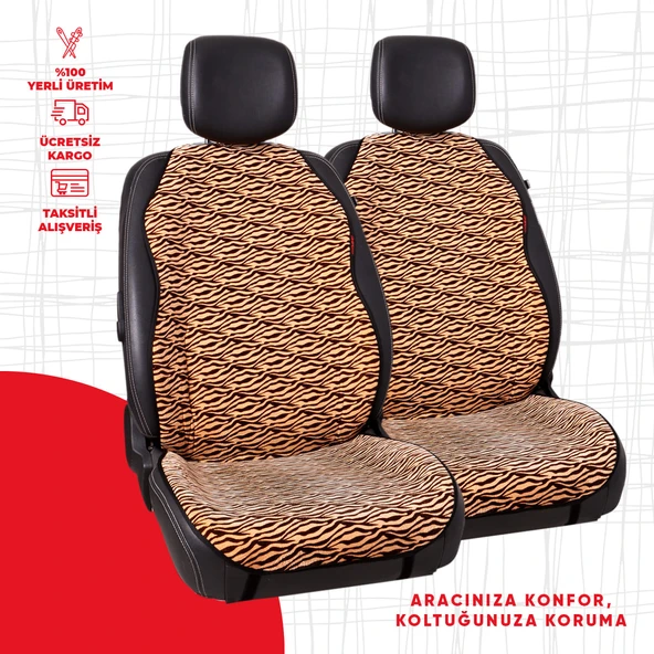 Leopar Tay Tüyü Minder ürün görseli