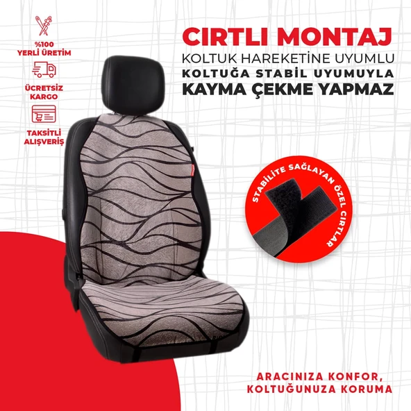 Gri Tay Tüyü Minder - Resim 3