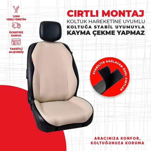 Düz Krem Jakar Dokuma - Resim 3