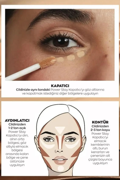 Power Stay Kapatıcı 26G Golden Light Medium - Resim 4