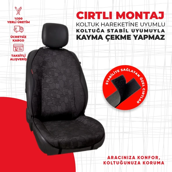 Siyah Cam Kırığı Jakar Dokuma Minder - Resim 3